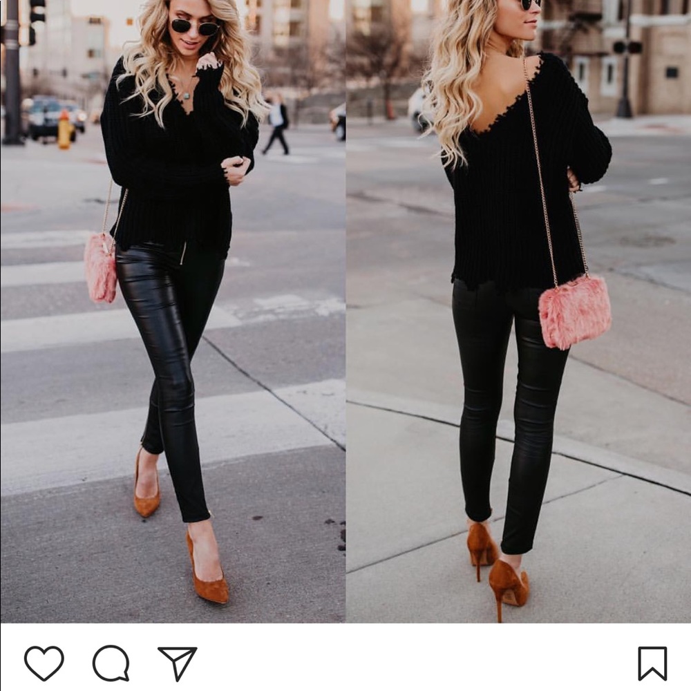 Vici Skinny “Leather” Leggings.